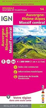 portada Nr14 Auvergne Rhone-Alpes Massif Central (en Francés)