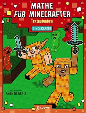 portada Mathe für Minecrafter - Textaufgaben: 1. Und 2. Klasse (in German)