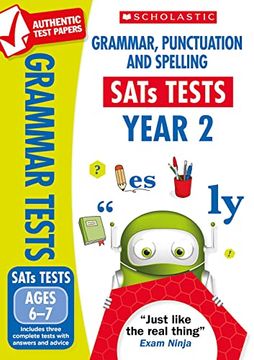 portada Grammar, Punctuation and Spelling Test - Year 2 (National Curriculum Sats Tests) (en Inglés)