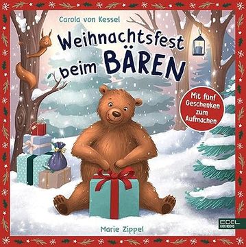 portada Weihnachtsfest Beim Bären: Mit Fünf Geschenken zum Aufmachen (Edel Kids Books) (in German)