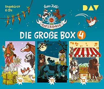 portada Die Haferhorde? Die Große box 4 (Teil 10-12): Ungekürzte Lesungen mit Bürger Lars Dietrich (6 Cds) (en Alemán)