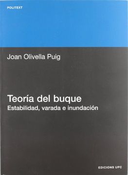 portada Teoría del Buque: Estabilidad, Varada e Inundación (in Spanish)