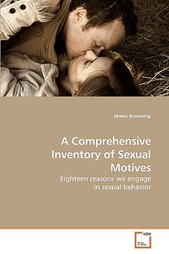 portada a comprehensive inventory of sexual motives (en Inglés)