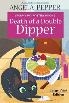 portada Death of a Double Dipper - Large Print (en Inglés)