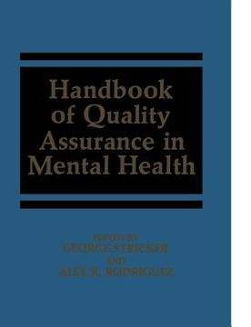 portada Handbook of Quality Assurance in Mental Health (en Inglés)