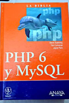 portada La biblia de PHP 6 y MySQL
