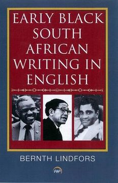 portada Early Black South African Writing in English (en Inglés)