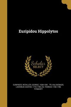 portada Euripidou Hippolytos (en Inglés)
