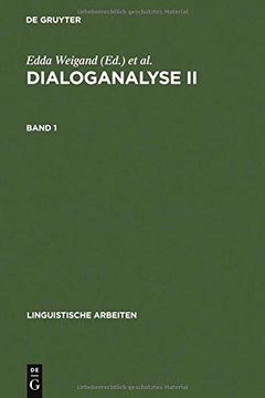 portada Dialoganalyse II (Linguistische Arbeiten) (German Edition)