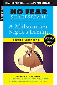 portada A Midsummer Night Dream: 29 (no Fear Shakespeare) (en Inglés)