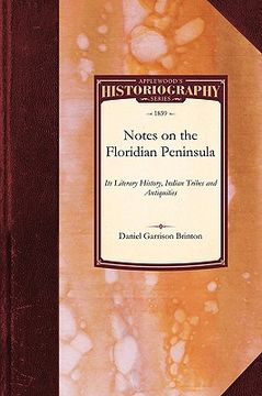 portada notes on the floridian peninsula (en Inglés)