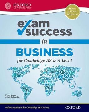 portada Exam Success in Business for Cambridge as & a Level (Cie a Level) (in English)