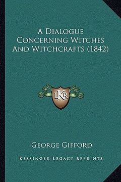 portada a dialogue concerning witches and witchcrafts (1842)