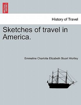 portada sketches of travel in america. (in English)