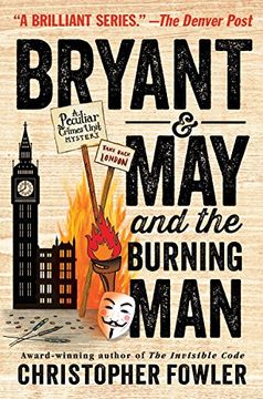 portada Bryant & may and the Burning man (Peculiar Crimes Unit Mystery) 