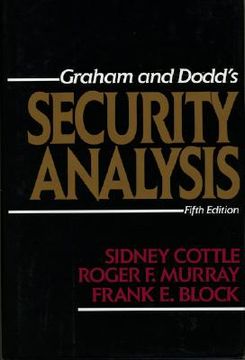 portada Graham and Dodd´S Security Analysis (en Inglés)