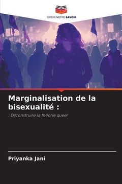 portada Marginalisation de la bisexualité (in French)