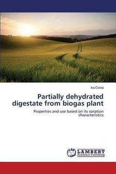 portada Partially dehydrated digestate from biogas plant