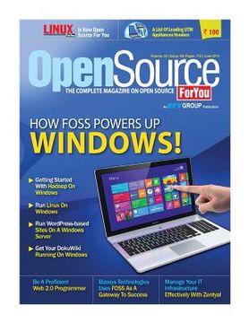portada Open Source For You, June 2014 (en Inglés)