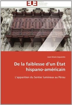 portada de La Faiblesse D'Un Etat Hispano-Americain