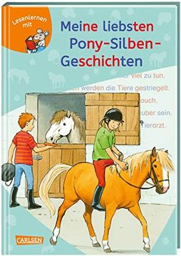 portada Lesemaus zum Lesenlernen Sammelbände: Meine Liebsten Pony-Silben-Geschichten: 3Er-Sammelband: Extra Lesetraining - Lesetexte mit Farbiger Silbenmarkierung (en Alemán)