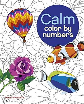portada Calm Color by Numbers: 10 (Arcturus Color by Numbers Collection) (in English)