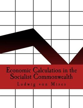 portada Economic Calculation in the Socialist Commonwealth (en Inglés)