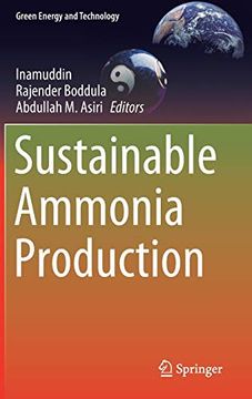 portada Sustainable Ammonia Production (Green Energy and Technology) (en Inglés)