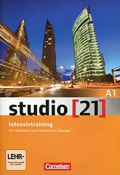 portada studio [21] Grundstufe A1: Gesamtband. Intensivtraining mit Audio-CD und Lerner-DVD-ROM (en Alemán)