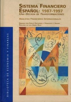 portada Sistema Financiero Español: 1987-1997 una Decada de Transformacio nes (in Spanish)