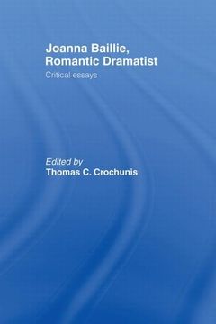 portada Joanna Baillie, Romantic Dramatist (in English)