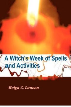 portada a witch's week of spells and activities (en Inglés)