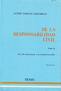 portada De La Responsabilidad Civil De Los Perjuicios Y Su Indemnizacion (ii) de los perjuicios y su indemnizacion