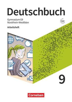 portada Deutschbuch Gymnasium 9. Schuljahr - Nordrhein-Westfalen - Arbeitsheft mit Lösungen (en Alemán)