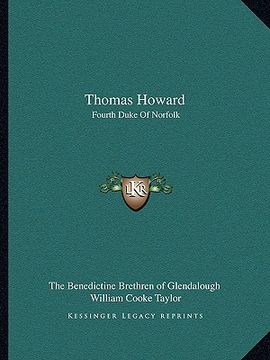 portada thomas howard: fourth duke of norfolk (in English)