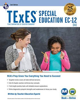 portada Texes Special Education Ec-12, 2nd Ed. , Book + Online (Texes Teacher Certification Test Prep) (in English)