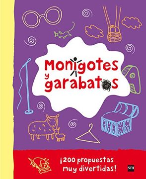 portada Monigotes y Garabatos (Cómo Dibujar)