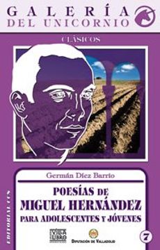 portada Poesias de Miguel Hernandez Para Adolescentes y Jovenes (in Spanish)