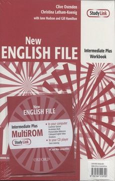 portada New English File Intermediate Plus: Workbook Without Answer Key (New English File Second Edition) (in English)