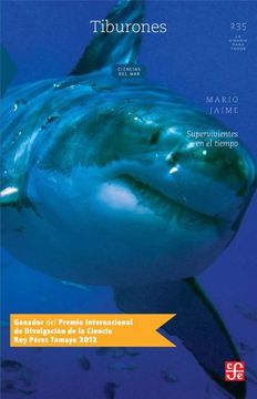 portada Tiburones. Supervivientes en el Tiempo (in Spanish)