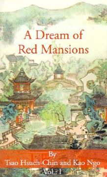 portada a dream of red mansions: volume i (en Inglés)