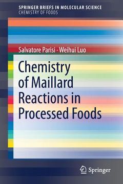 portada Chemistry of Maillard Reactions in Processed Foods (en Inglés)