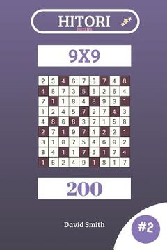 portada Hitori Puzzles - 200 Puzzles 9x9 Vol.2 (en Inglés)