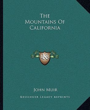 portada the mountains of california (in English)