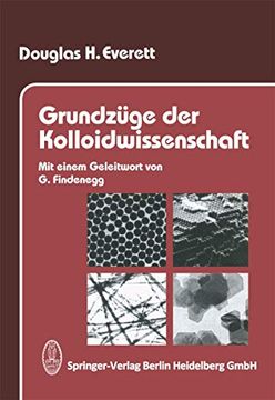 portada Grundzüge der Kolloidwissenschaft (in German)