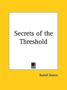 portada secrets of the threshold (en Inglés)