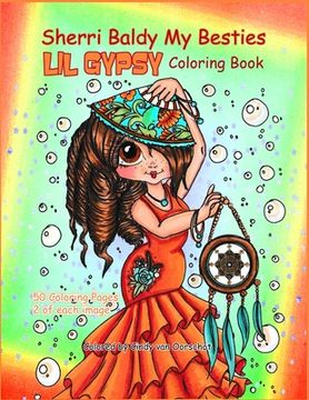 portada Sherri Baldy My Besties Lil Gypsy Coloring Book (in English)