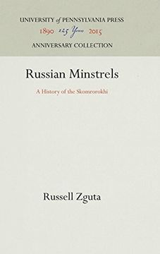 portada Russian Minstrels: A History of the Skomrorokhi (en Inglés)
