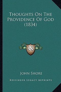 portada thoughts on the providence of god (1834) (en Inglés)