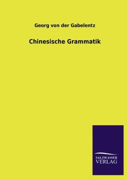 portada Chinesische Grammatik (en Alemán)